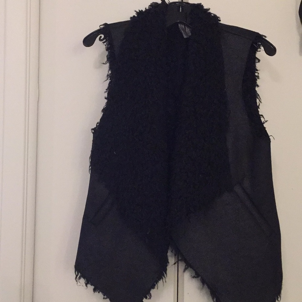 Fuzzy vest